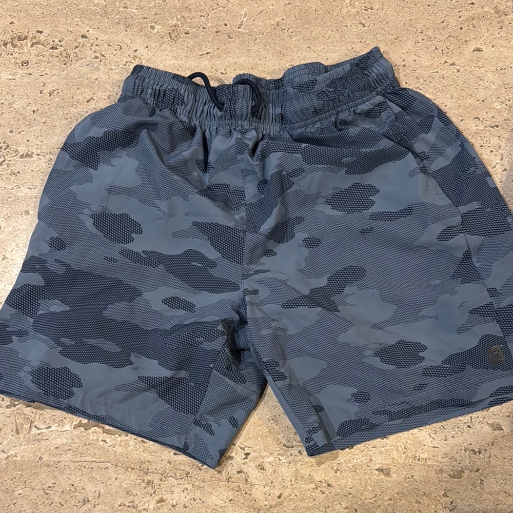 Layer 8 Gray Athletic Shorts with Elastic Waistband